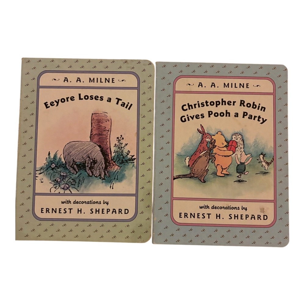 A.A. Milne Winnie the Pooh Board Books Eeyore Loses a Tail Ernest Shepard‎ 1995
